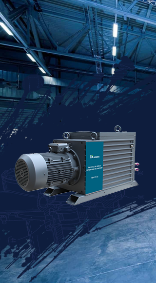 two stage oil sealed rotary vane vacuum pump